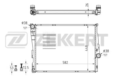 Теплообменник ZEKKERT MK-1376