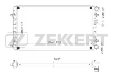 Теплообменник ZEKKERT MK-1377