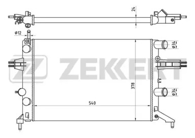 Теплообменник ZEKKERT MK-1379