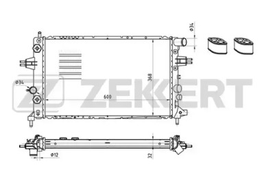 Теплообменник ZEKKERT MK-1381