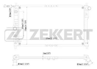 Теплообменник ZEKKERT MK-1382