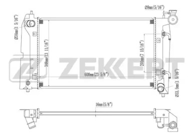 Теплообменник ZEKKERT MK-1391