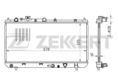 Теплообменник ZEKKERT MK-1393