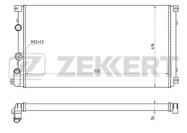 Теплообменник ZEKKERT MK-1396