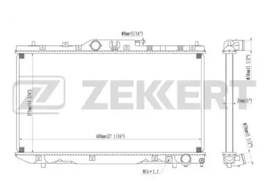 Теплообменник ZEKKERT MK-1408