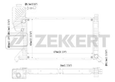 Теплообменник ZEKKERT MK-1417