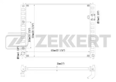 Теплообменник ZEKKERT MK-1419