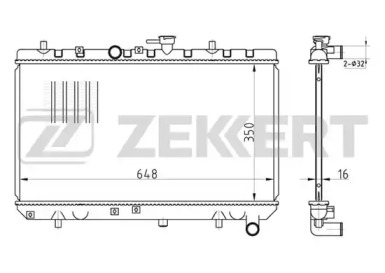 Теплообменник ZEKKERT MK-1421