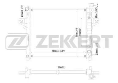 Теплообменник ZEKKERT MK-1425