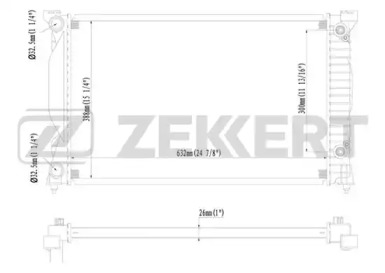 Теплообменник ZEKKERT MK-1431