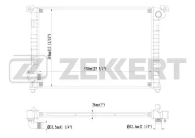 Теплообменник ZEKKERT MK-1434