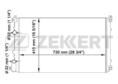 Теплообменник ZEKKERT MK-1442