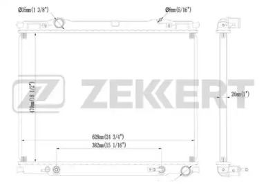 Теплообменник ZEKKERT MK-1446