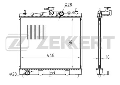 Теплообменник ZEKKERT MK-1450