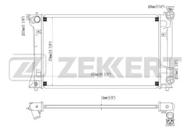 Теплообменник ZEKKERT MK-1453