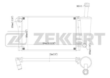 Теплообменник ZEKKERT MK-1457