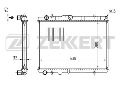 Теплообменник ZEKKERT MK-1462