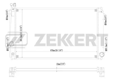 Теплообменник ZEKKERT MK-1472