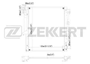 Теплообменник ZEKKERT MK-1474