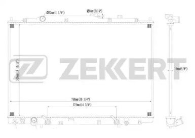 Теплообменник ZEKKERT MK-1480