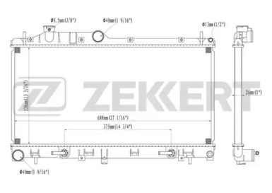 Теплообменник ZEKKERT MK-1494