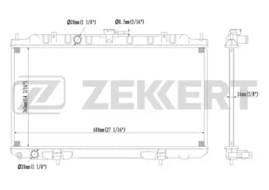 Теплообменник ZEKKERT MK-1495