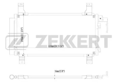 Конденсатор ZEKKERT MK-3043