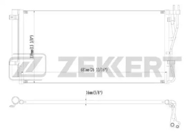 Конденсатор, кондиционер ZEKKERT MK-3102