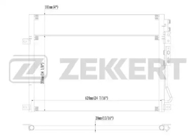 Конденсатор, кондиционер ZEKKERT MK-3150