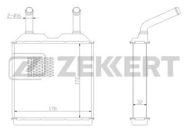 Теплообменник ZEKKERT MK-5001