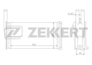 Теплообменник ZEKKERT MK-5002