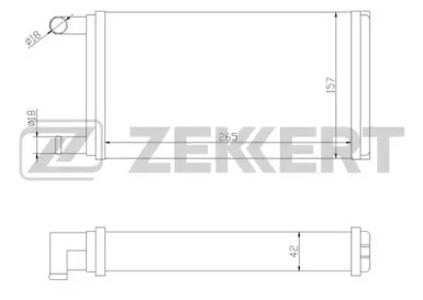 Теплообменник ZEKKERT MK-5004