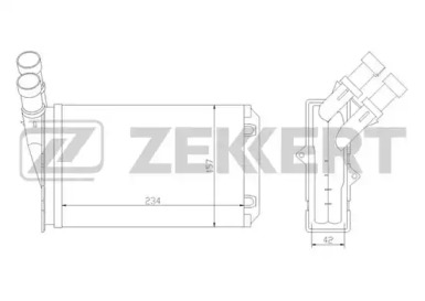 Теплообменник ZEKKERT MK-5020