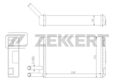 Теплообменник ZEKKERT MK-5021