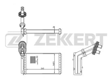 Теплообменник ZEKKERT MK-5032