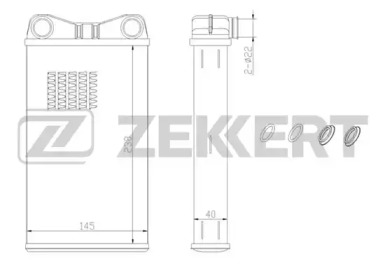 Теплообменник ZEKKERT MK-5043