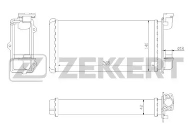 Теплообменник ZEKKERT MK-5051