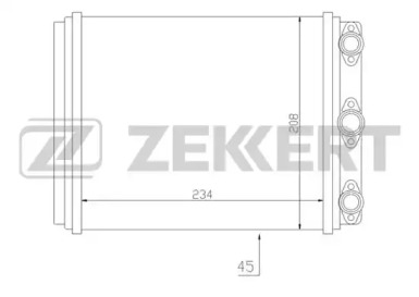 Теплообменник ZEKKERT MK-5056