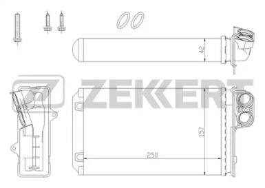 Теплообменник ZEKKERT MK-5067