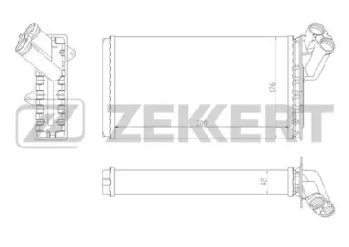 Теплообменник ZEKKERT MK-5068