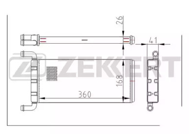 Теплообменник ZEKKERT MK-5079