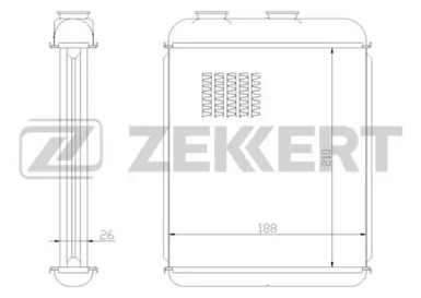 Теплообменник ZEKKERT MK-5081