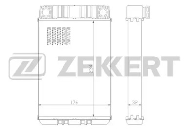 Теплообменник ZEKKERT MK-5082