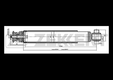 Амортизатор ZEKKERT SG-2065