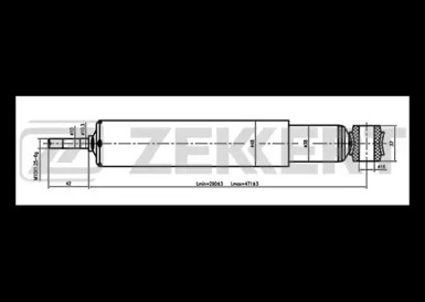 Амортизатор ZEKKERT SG-2242