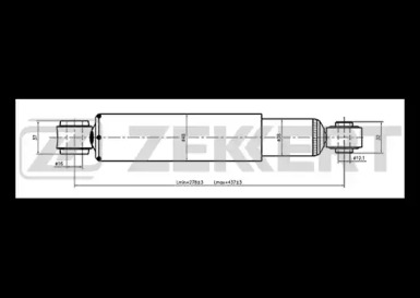 Амортизатор ZEKKERT SG-2326