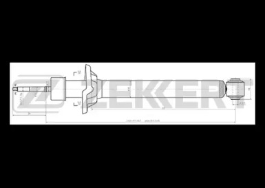 Амортизатор ZEKKERT SG-2436