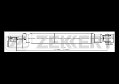 Амортизатор ZEKKERT SG-2463