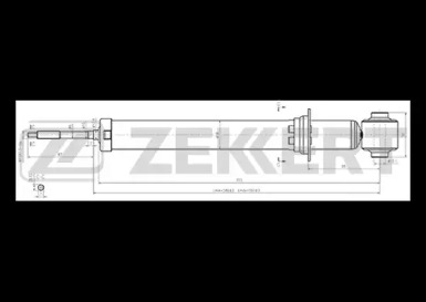 Амортизатор ZEKKERT SG-2552