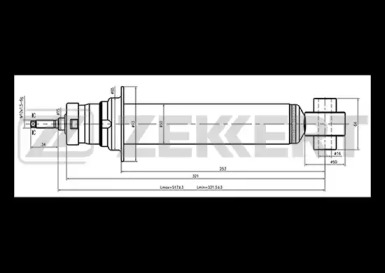 Амортизатор ZEKKERT SG-2556